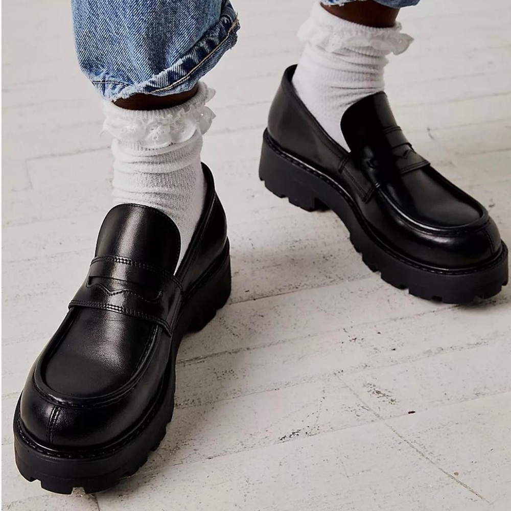 Vagabond Cosmo 2.0 black platform chunky